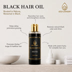 KeshJivanam - Black Velvet Botanics Herbal Hair Oil