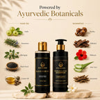 KeshJivanam - Black Velvet Botanics Herbal Hair Oil | Buy 1 Get 1 Shampoo FREE