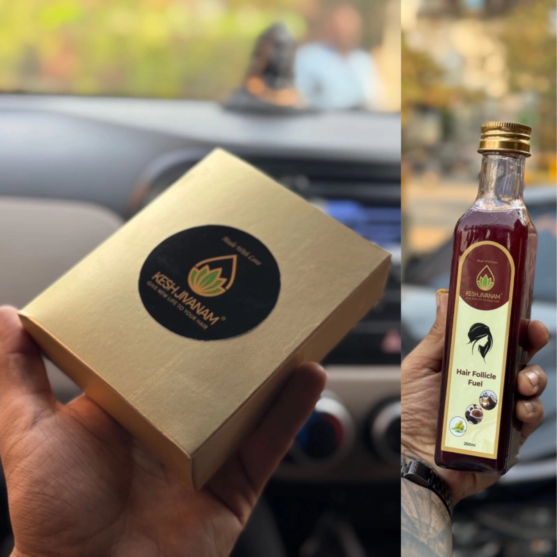 Hair Folicle Fuel  + Hair Cleansing Agent (500 ml Combo)